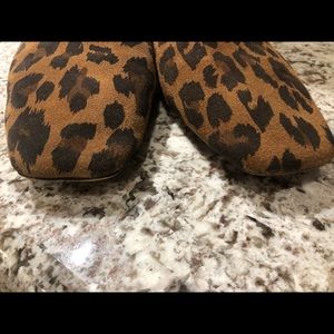 Vince Camuto Larsina Leopard Mules 9.5M